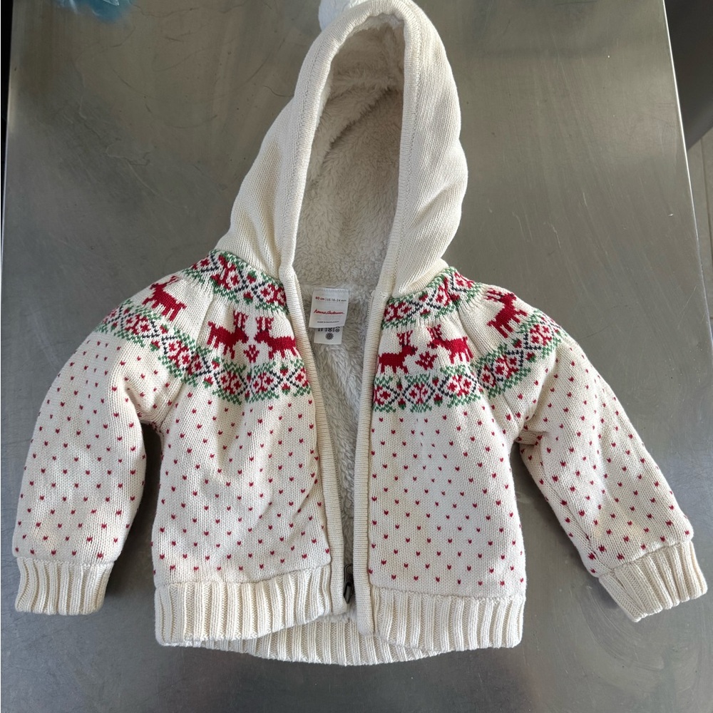 Hanna Andersson reindeer sweater